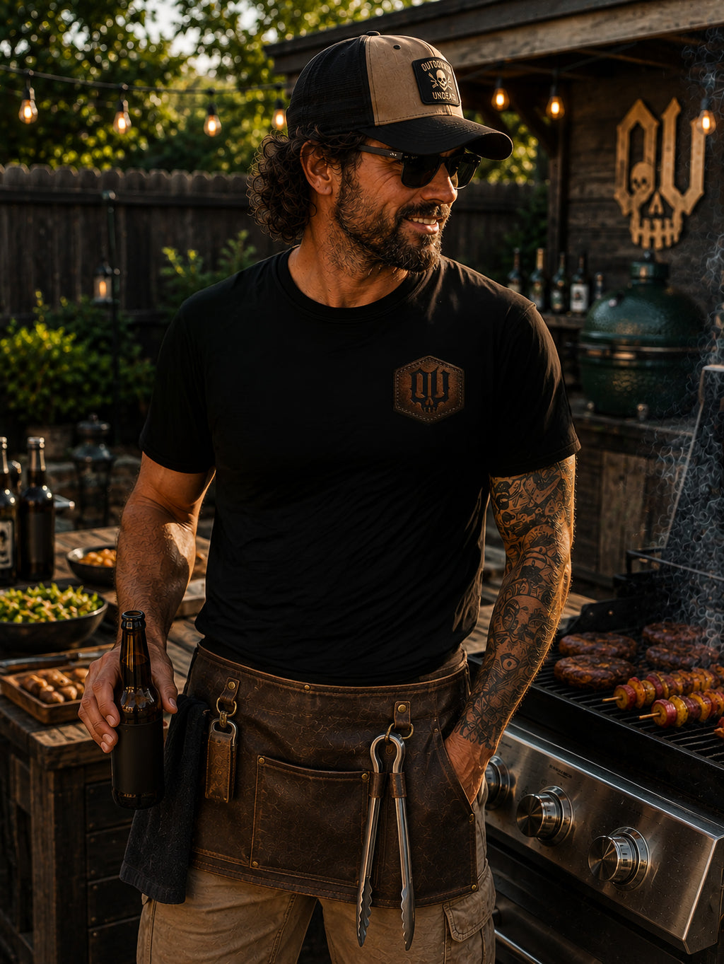 BBQ Low and Slow-Vintage Round