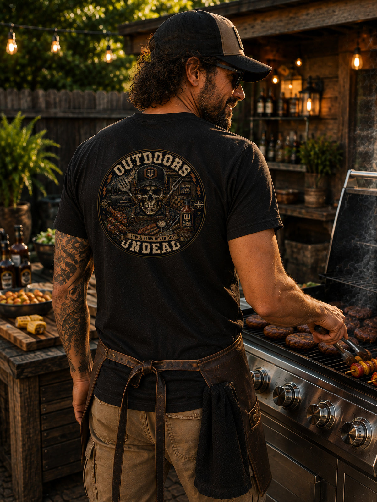 BBQ Low and Slow-Vintage Round