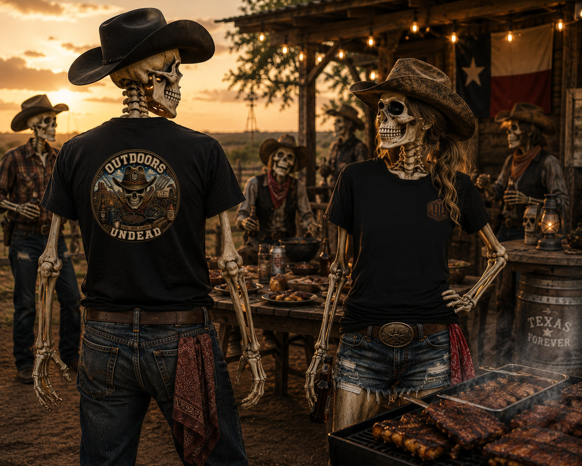 BBQ Cowboy-Vintage Round