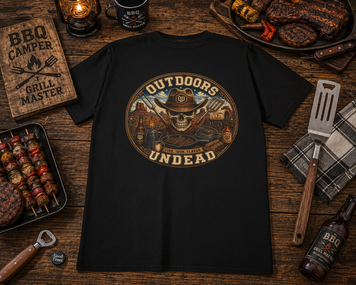 BBQ Cowboy-Vintage Round