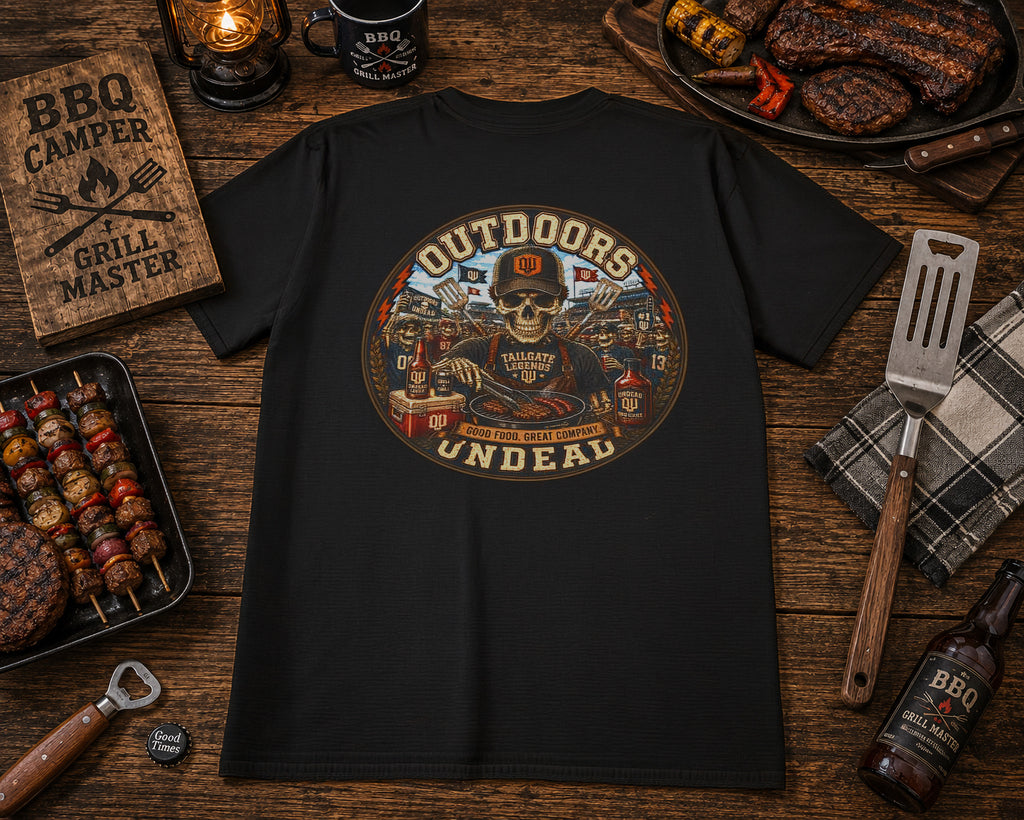 BBQ Tailgating-Vintage Round