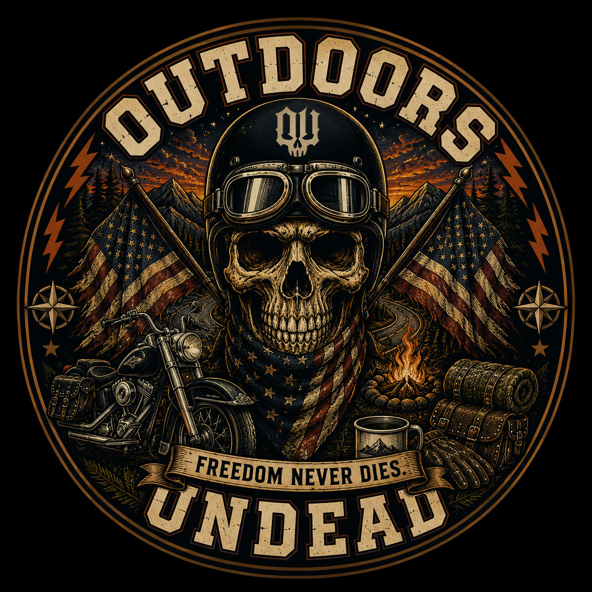 Cruiser Freedom Rider-Vintage Round
