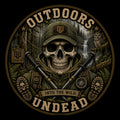 Hiker Deep Forest-Vintage Round