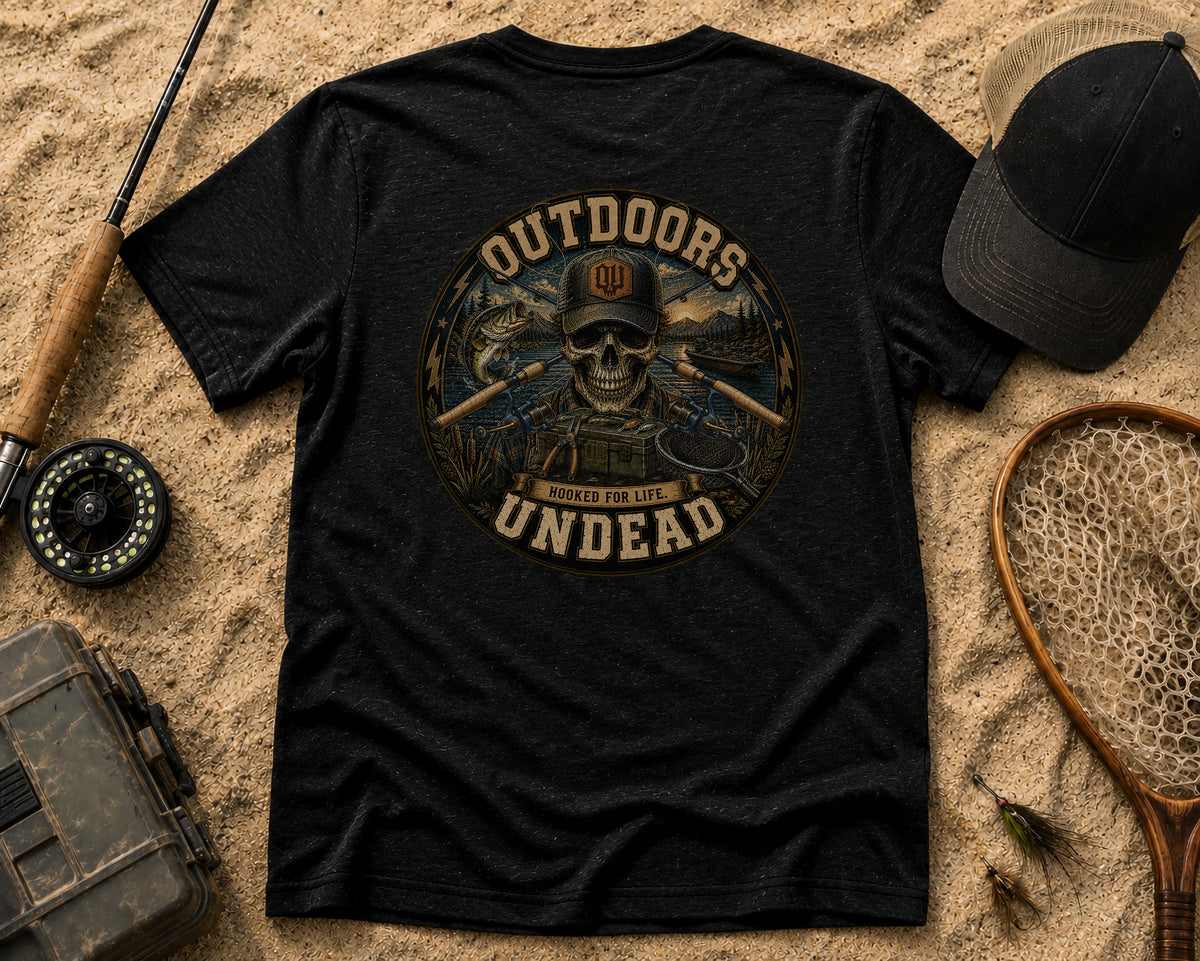 Fishing Lake-Vintage Round