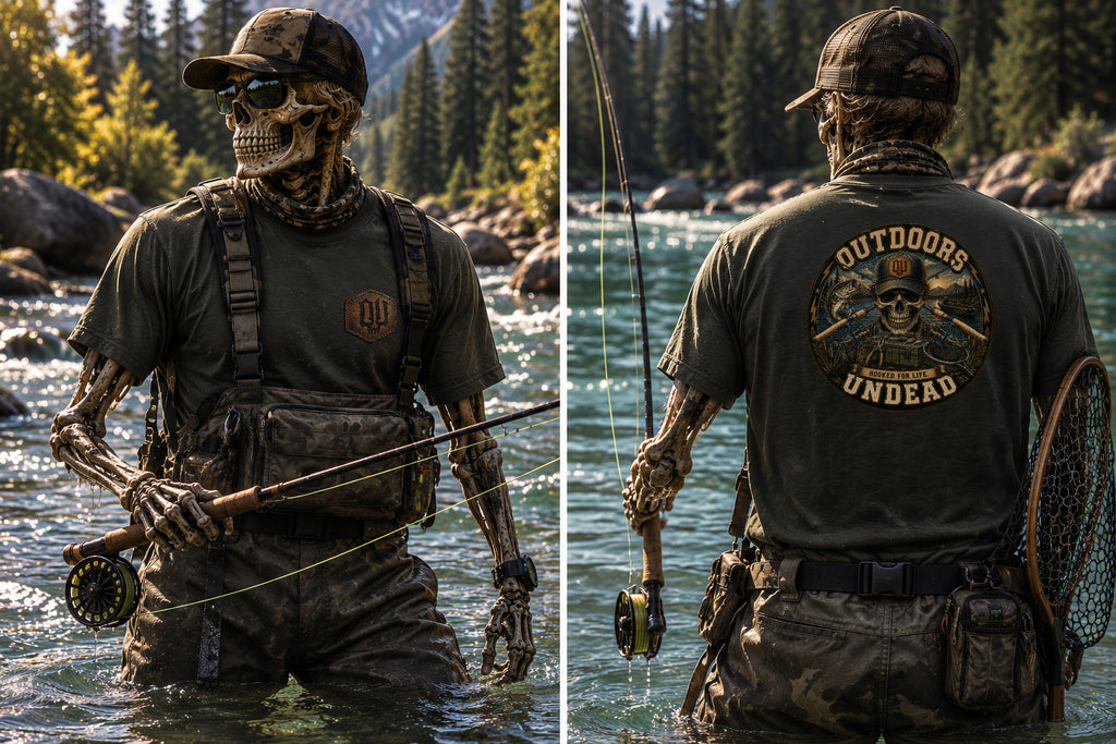 Fishing Lake-Vintage Round