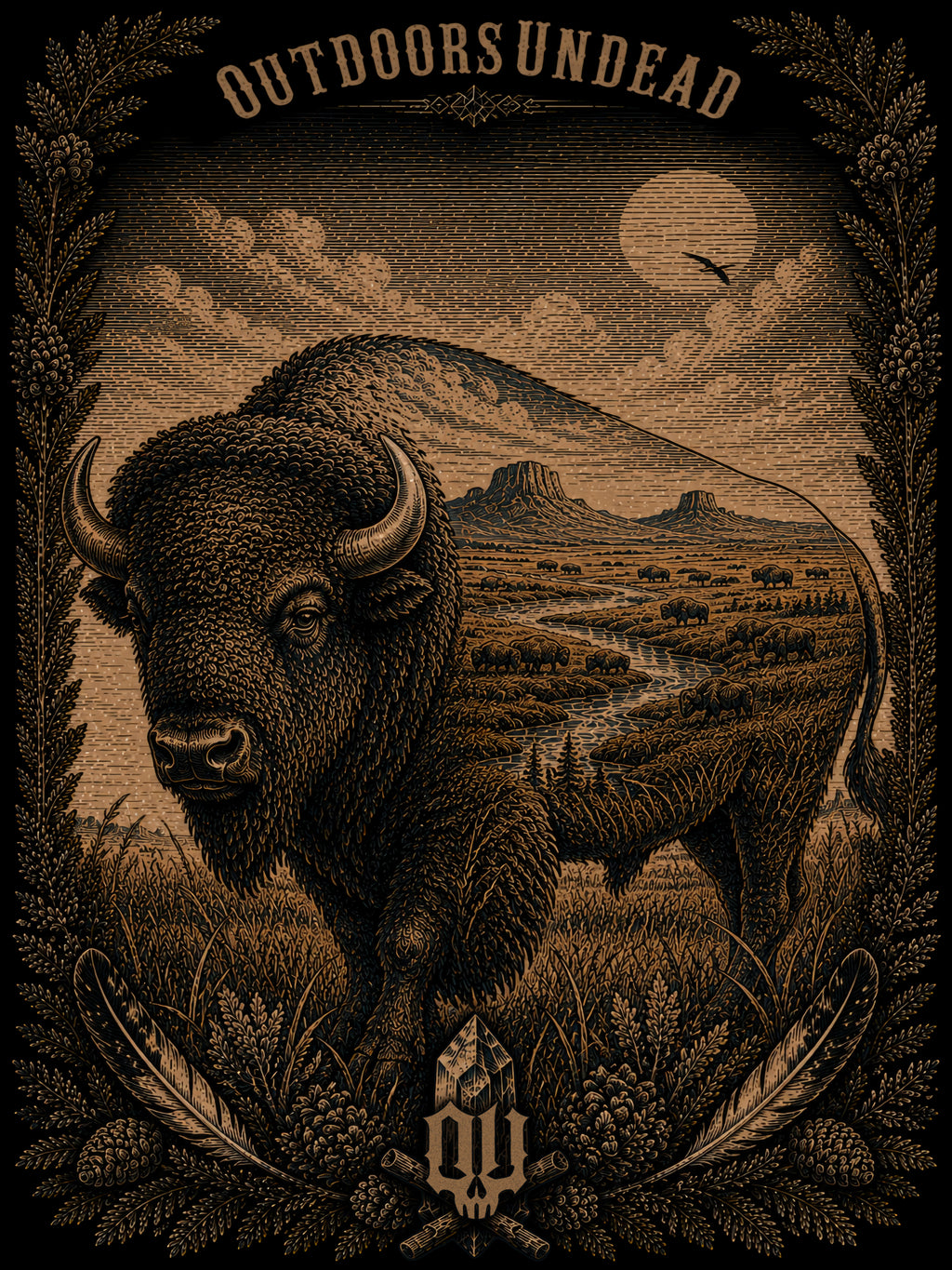 Natures Majesty-Buffalo