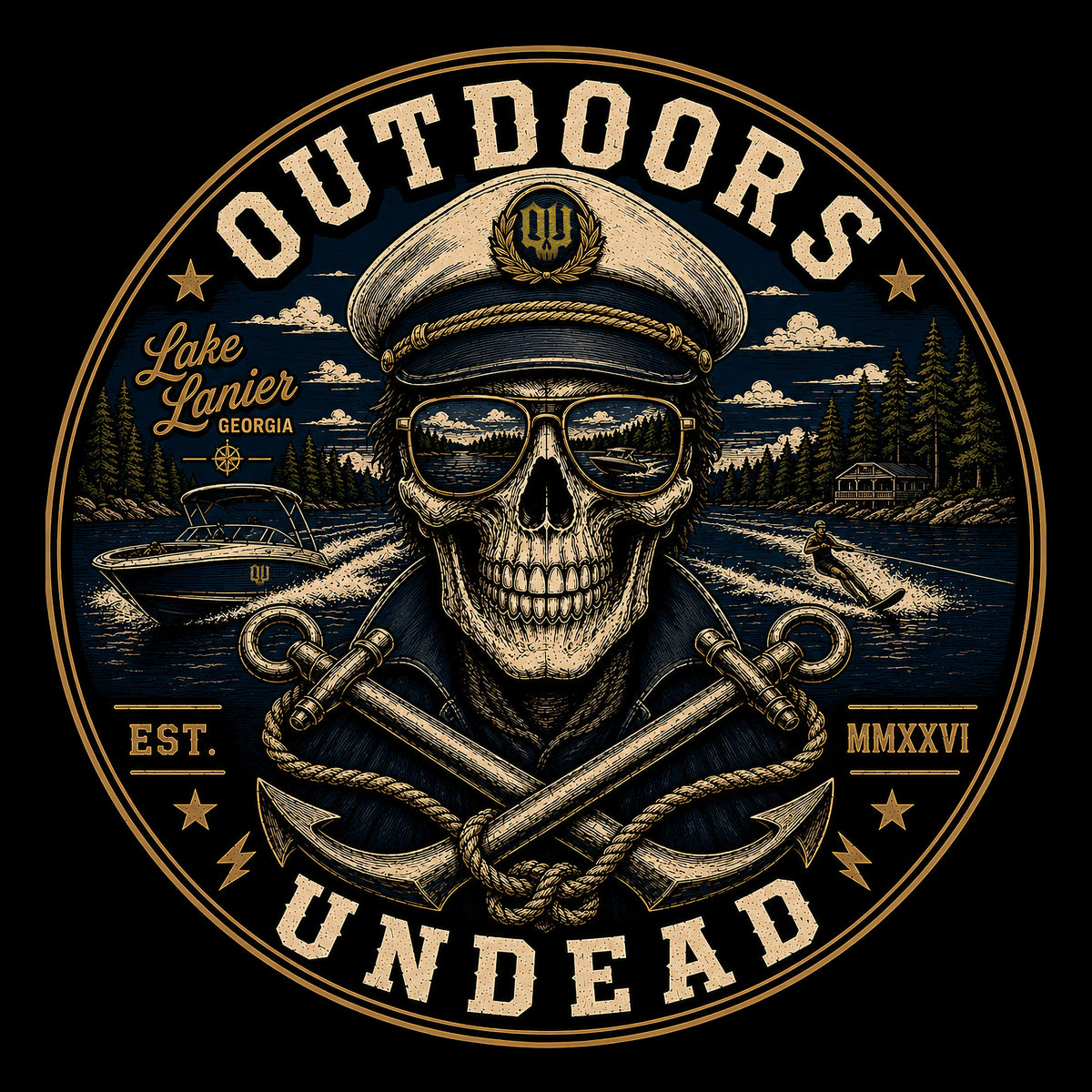 Lake Captain-Vintage Round