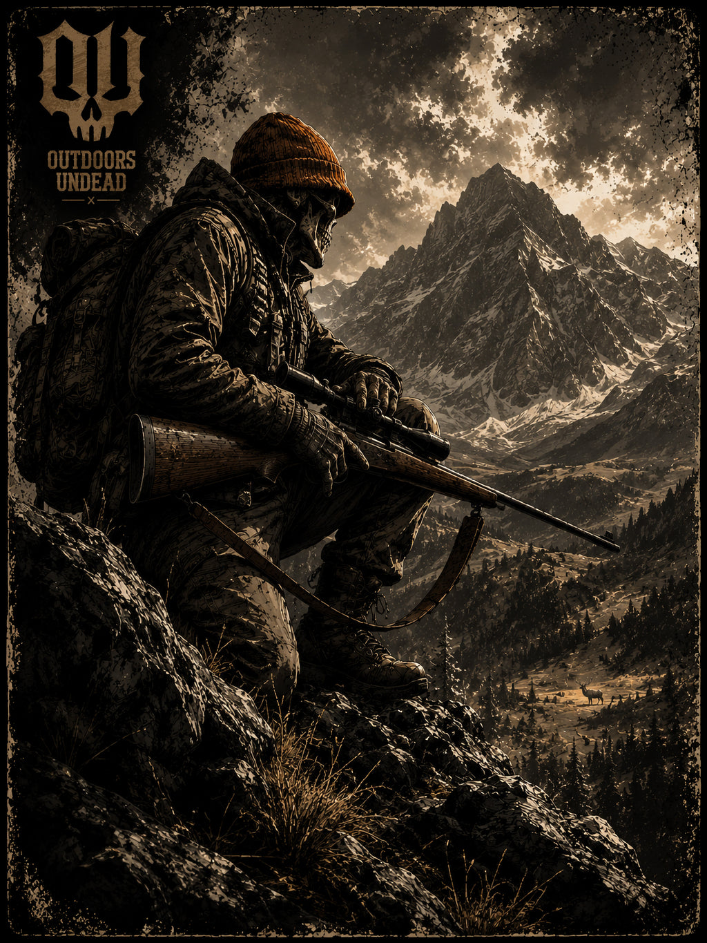 Rifle Hunter-Immortal Outdoorsman