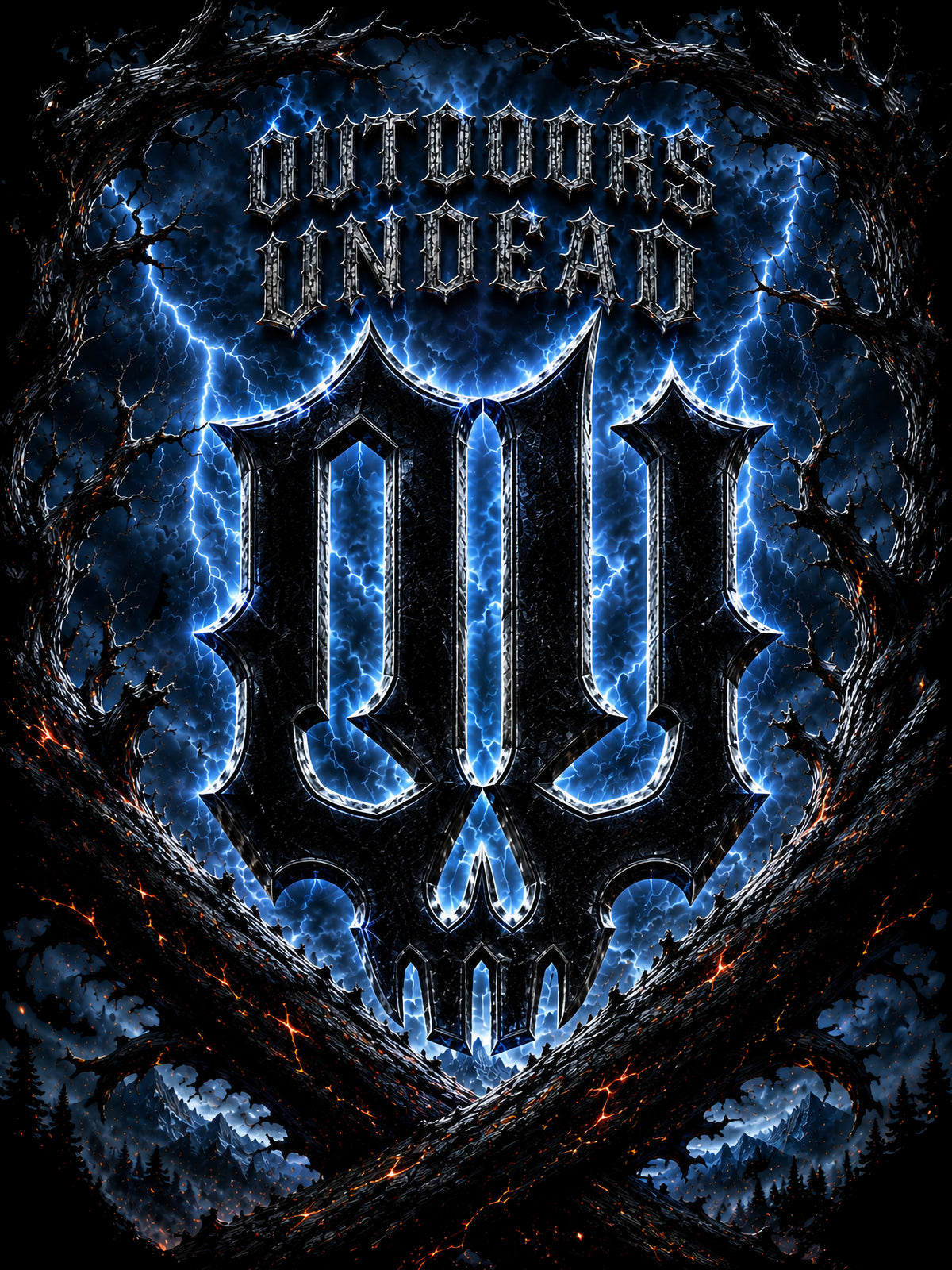 Lightning-Undead Emblem