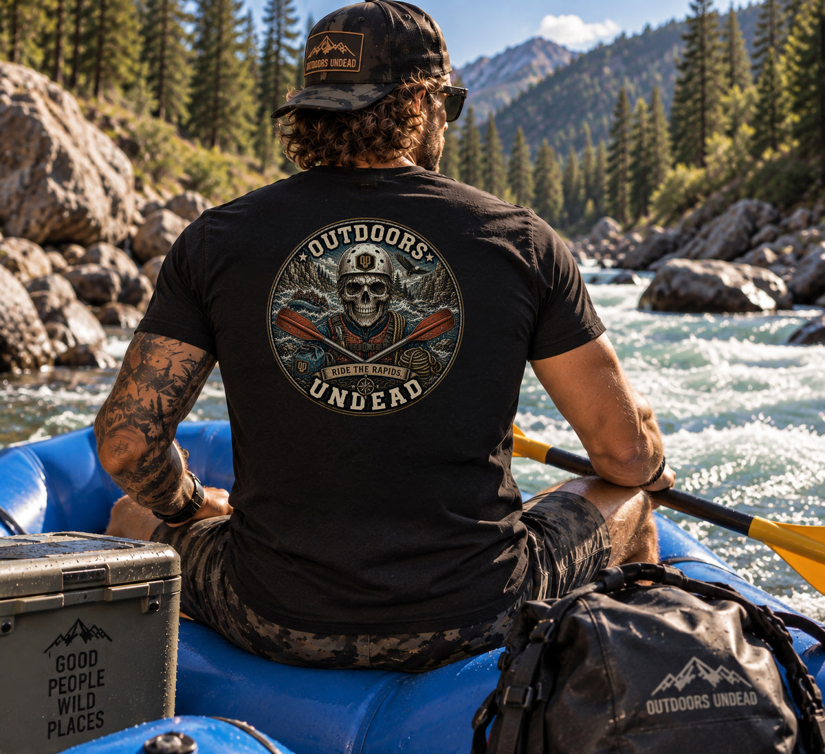 Whitewater Rafting-Vintage Round