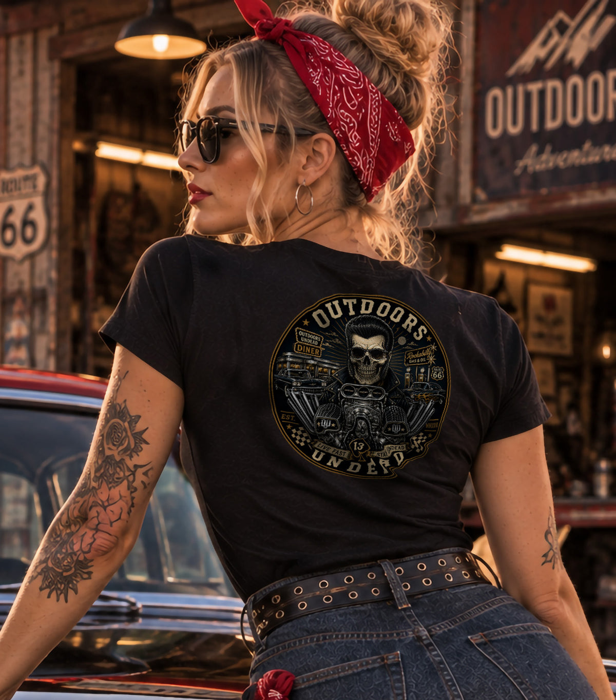 Rockabilly-Vintage Round