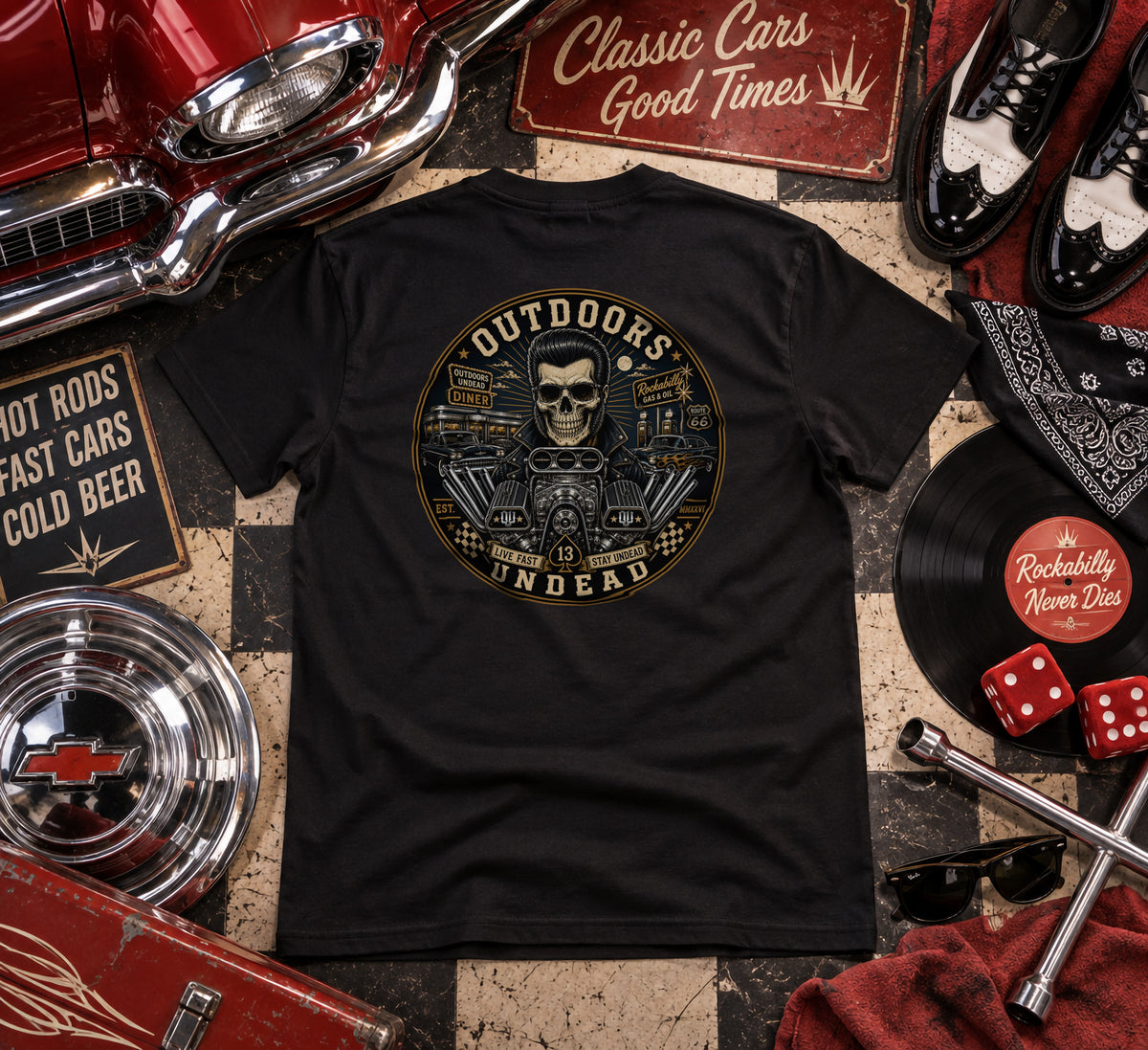 Rockabilly-Vintage Round